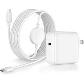 2 in 1 USB C Charger for Apple Watch, 6.6FT Magnetic iWatch Charging Cable Cord & USB C Fast iPhone Charger with PD 30W Wall Plug for iWatch Series Ultra SE/10/9/8/7/6/5/4/3/2, iPhone 17/16/15 Pro Max in Saudi Arabia