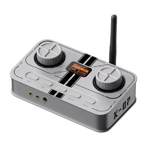 Fosi Audio K7 DAC Headphone Amp, Desktop Headphone Amplifier for Gaming PC PS5 Switch, PCM 384kHz/32bit, 2100mW, USB C/Bluetooth aptX HD LL/Optical/Coaxial/Mic Input, 4.4mm Balanced/3.5mm/RCA Output in Saudi Arabia