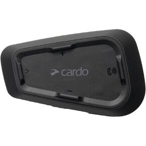 Cardo Systems Spirit Motorcycle Bluetooth Communication Headset, 2-Way Bluetooth, Thin 32mm Speakers, Waterproof, Universal Connectivity - Single Pack in Saudi Arabia