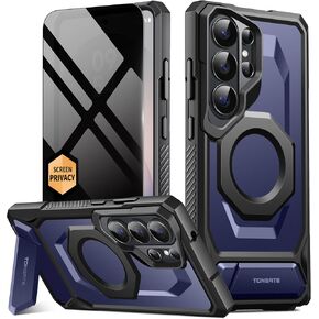 TONGATE Magnetic for Samsung Galaxy S26 Ultra Case with Kickstand, Black | Aluminum Alloy Stand, Compatible with MagSafe, TPU Non-Slip, Military Grade Protection Shockproof Phone Case for S26 Ultra in Saudi Arabia