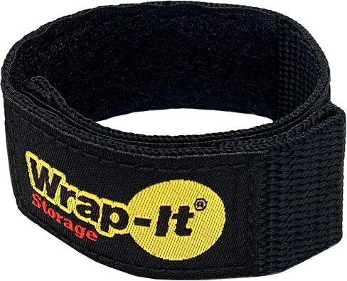 أشرطة سريعة من Wrap-It Storage - 12 بوصة (12 حزمة) أصفر - حامل سلك تمديد لتنظيم المركبات الترفيهية والقوارب | حامل سلك تمديد لتنظيم المركبات الترفيهية والقوارب in Kuwait
