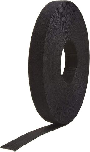 VELCRO Brand Cut to Length Straps Heavy Duty | 45 Ft x 3/4 in | ONE-WRAP Self-Gripping Double Sided Roll | Bundling Ties Fasten to Themselves for Secure Hold, VEL-30834-AMS, Black in Saudi Arabia