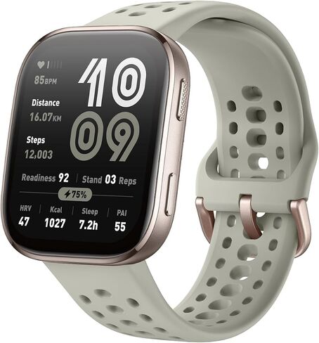 Amazfit Bip 6 Smart Watch, 1.97" AMOLED Display, GPS, iOS/Android | 46mm, 14-Day Battery, Bluetooth Call & Text, Water-Resistant, Free Maps, AI, Health & Sleep Tracker, 140+ Workout Modes in Saudi Arabia