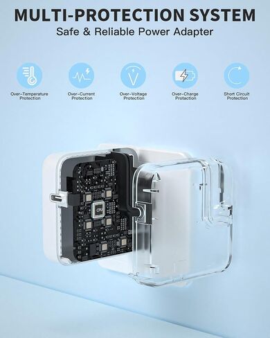 2 in 1 USB C Charger for Apple Watch, 6.6FT Magnetic iWatch Charging Cable Cord & USB C Fast iPhone Charger with PD 30W Wall Plug for iWatch Series Ultra SE/10/9/8/7/6/5/4/3/2, iPhone 17/16/15 Pro Max in Saudi Arabia