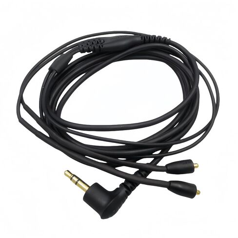 Replacement EAC64CL 64 -Inch Detachable Earphone Cable for Shure SE215, SE315, SE425 SE535 and SE846 Earphones (Clear) in Saudi Arabia