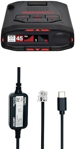 Escort Redline 360c Plug and Play Radar Detector, Extreme Range in Kuwait