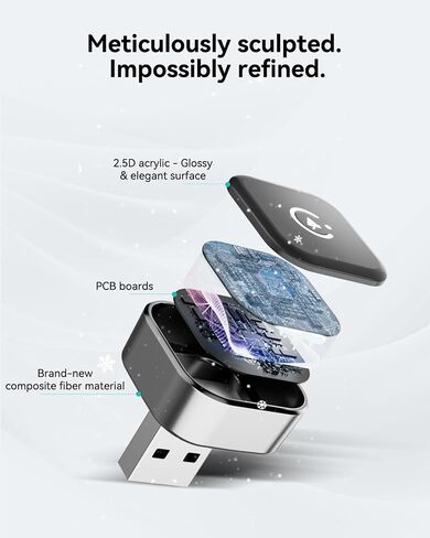 Spedal 2026 2-in-1 Wireless CarPlay & Android Auto Adapter | Ultra Mini Dongle, Converts Wired to Wireless, WiFi 6 & Bluetooth 5.4, Plug & Play, Low Latency, Auto Reconnect in Saudi Arabia