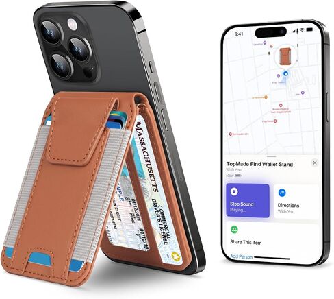 for MagSafe Wallet Works with Apple Find My, Strongest Magnetic Wallet in Saudi Arabia