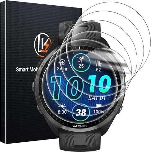 LK 6 Pack for Garmin Vivoactive 6 / Vivoactive 5 Screen Protector 42mm, TPU in Saudi Arabia