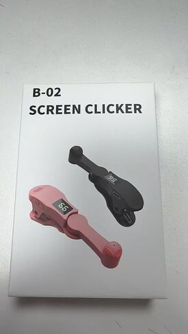 Auto Clicker for Smart Phone, Phone Screen Tapper 107-Speed for Tiktok, iPhone iPad Apps, Fast Click Simulation Finger Continuous Click for Game, Live Broadcasts Likes, Lightning Deal, Reward Task (Black) in Saudi Arabia