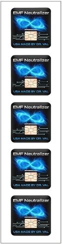 Original EMF Neutralizer Trusted Since 2015 - USA Made EMF Protection Neutralizers for Cell Phones, Laptops & Tablets - Created By Dr. Valerie Nelson - 20 Pack in Saudi Arabia