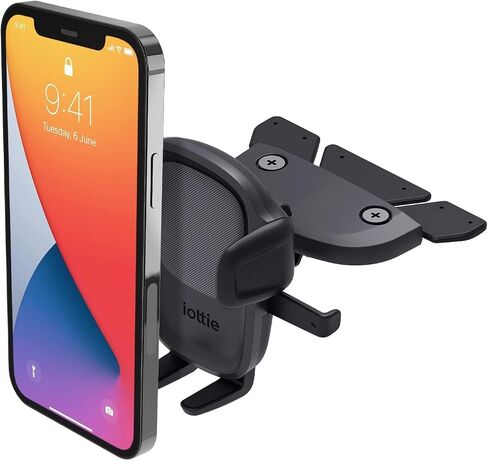 iOttie Easy One Touch Signature Dashboard & Windshield Universal Car Mount Phone Holder Desk Stand with Suction Cup Base and Telescopic Arm for iPhone, Samsung, Google, More Smartphones in Saudi Arabia