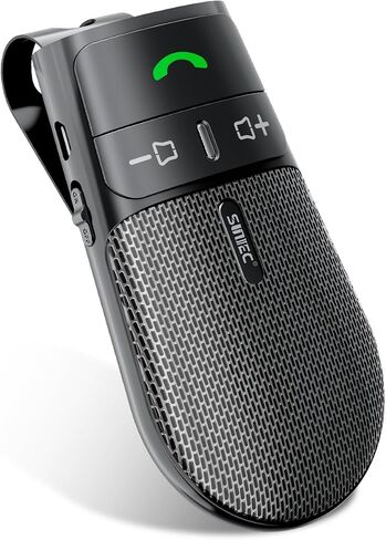 Hands-Free Bluetooth Speaker for Car,Handsfree Wireless Speaker Kit | Auto Power On, Siri Google Voice Assistant, Compatible with Samsung Android iPhone in Saudi Arabia