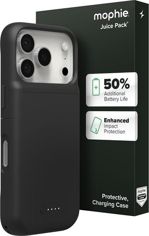 Mophie Juice Pack Battery Case for iPhone 17 Pro Max - Slim Charging Case in Saudi Arabia