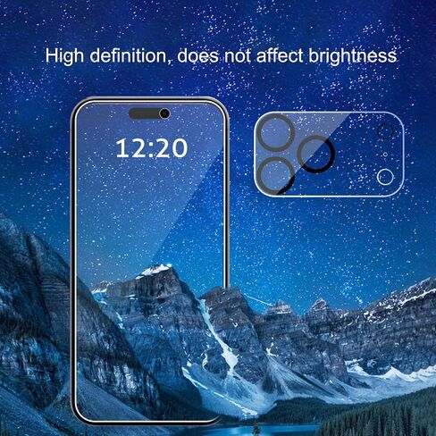 واقي شاشة للخصوصية من Ailun + واقي عدسة الكاميرا لهاتف iPhone 17 Pro Max | 3+3 عبوات، 6.9 بوصة، إطار التثبيت، متوافق مع Dynamic Island، زجاج مقوى مضاد للتجسس in Kuwait