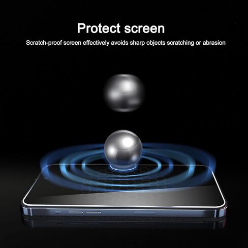 واقي شاشة للخصوصية من Ailun + واقي عدسة الكاميرا لهاتف iPhone 17 Pro Max | 3+3 عبوات، 6.9 بوصة، إطار التثبيت، متوافق مع Dynamic Island، زجاج مقوى مضاد للتجسس in Kuwait