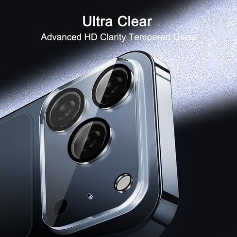 واقي شاشة للخصوصية من Ailun + واقي عدسة الكاميرا لهاتف iPhone 17 Pro Max | 3+3 عبوات، 6.9 بوصة، إطار التثبيت، متوافق مع Dynamic Island، زجاج مقوى مضاد للتجسس in Kuwait