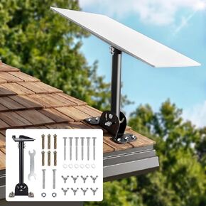 Starlink Mount for Standard 4/4X/Gen 3, Starlink Roof/Wall Mount Kit | Heavy-Duty Starlink Mounting Kit with Full Package Accessories – Wind-Resistant, Easy to Install in Saudi Arabia