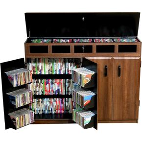Venture Horizon Top Load Media Cabinet - Black in Saudi Arabia