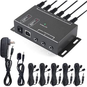 Herfair IR Extender Cable 11ft IR Repeater Kit for TV Set-top Box Remote in Saudi Arabia