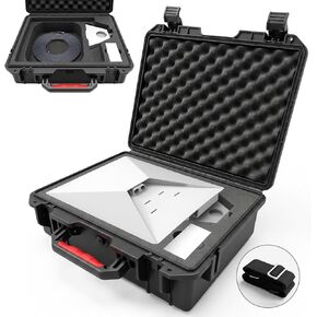 Starlink Mini Case, Waterproof Hard Case Fits Starlink Mini Accessories | Crushproof with Precision Cut Foam, Starlink Mini Storage Case with Shoulder Strap for Outdoor Travel Camping, RV Accessories in Saudi Arabia