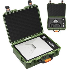 RVMARINEPAT Starlink Mini Case with Tripod, IP67 Hard Shell for RV Camping in Saudi Arabia