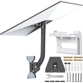 Starlink Mount for Standard 4/4X/Gen 3, with 2-in-1 Router Wall Mount in Saudi Arabia