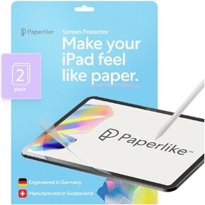 Paperlike® 3 Screen Protector for iPad Air 13" (M4,M3,M2) & Pro 13" (M5,M4) | The original Paper-Feel, Engineered for a Stress- and Bubble-Free Install (Butterfly), Protects Pencil Tip in Saudi Arabia