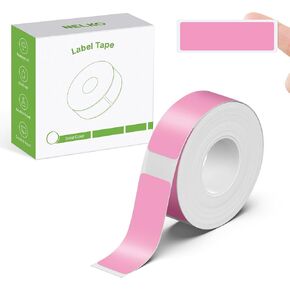 Nelko Genuine P21 Label Maker Tape, 14x40mm(0.55"x1.57"), White in Saudi Arabia