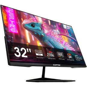 New! Sceptre 24-inch Prime Gaming Monitor DisplayPort x2 165Hz HDMI x2 165Hz Build-in Speakers, Machine Black 2027 (E248B-FW165T Series) in Saudi Arabia