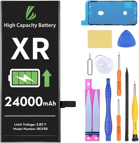 LL TRADER Battery Replacement for iPhone 14 Pro Max with Repair Kit | 24000 mAh High Capacity Replacement Battery for model A2651、A2893、A2896、A2895、A2894 in Saudi Arabia