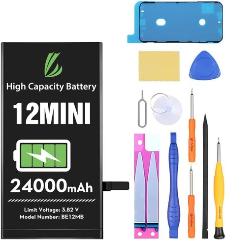 LL TRADER Battery Replacement for iPhone 14 Pro Max with Repair Kit | 24000 mAh High Capacity Replacement Battery for model A2651、A2893、A2896、A2895、A2894 in Saudi Arabia