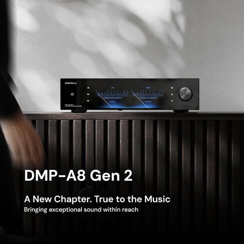 DMP-A8 Master Edition Gen 2 HiFi Music Streamer|DAC|Analog preamp|CD Player|8GB DDR5+64GB eMMC|AK4499EXEQ+AK4191EQ DAC|WiFi 6&SFP Fiber Network|Spotify Connect Lossless|Custom CD-Player|SNR&DNR 129dB in Saudi Arabia