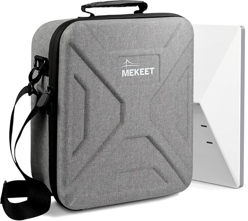Starlink Mini Case - Ultra-Light Portable Storage Case for Starlink Mini Accessories, Dual Carry case Options，Shockproof & Splash-Resistant, Ideal for Travel, Camping, RV Adventure (Black)‌ in Saudi Arabia