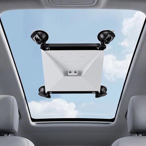 Starlink Mini Mount – Starlink Mini Car Mount Suction Cup Holder for Sunroof & Window, Strong Vacuum Base, Starlink Mini Accessories for RV, Boat, Truck (White) in Saudi Arabia