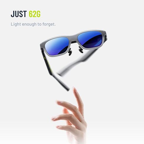 XREAL xbx a01+ AR Glasses, 147'' Big-Screen Display for Movies & Gaming | 62g Ultralight, Bright 1600-nit HDR10, USB-C DP for iPhone, iPad, Android, Steam Deck, ROG & PC in Saudi Arabia