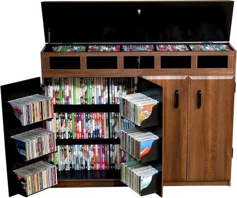 Venture Horizon Top Load Media Cabinet - Black in Saudi Arabia
