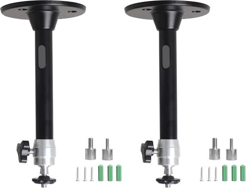Mini Ceiling Wall Projector Mount Stand 175mm, Black | Projector Holder Compatible with QKK,DR.J,DBPOWER,Anker,VANKYO,AAXA,Jinhoo,PVO,TMY,AuKing and Most Other Mini Projector in Saudi Arabia