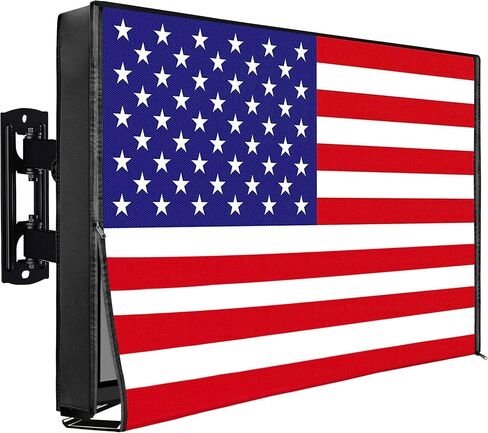 IC ICLOVER Outdoor TV Cover 55 Inch, Waterproof & Weatherproof TV Protector in Kuwait