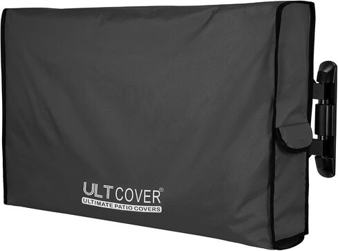 ULTCOVER Waterproof Outdoor TV Cover for 55-59 inch Outside Flat Screen Televisions with Mounts and Stands in Kuwait