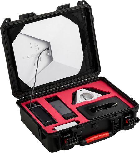 Starlink Mini Case, IP67 Waterproof Hard Travel Carrying Case for Starlink Mini with In-Case Operation for Outdoor Travel and Camping in Saudi Arabia