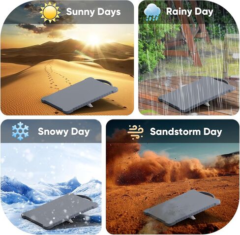 Starlink Mini Case Cover, Protective Cover for Starlink Mini | Waterproof,Liquid Silicone,Scratch-Resistant, Full Cover, Hailproof Starlink Mini Protective Case for Outdoor, Travel,Camping in Saudi Arabia