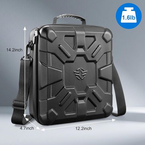 WINDCHASER Ultralight Starlink Mini Case for RV, Off Grid Travel | 28oz Shockproof EVA Waterproof PU Shell, Custom Fit For Dish, Cables, Ideal For Camping, Overlanding, Digital Nomads in Kuwait