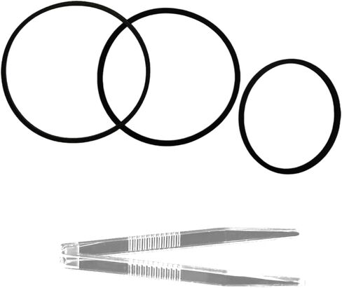 CD Player Belt Kit Premium Rubber 3-Pack for Sony CD Player Repair | 3 Pcs Belts 1 Carousel and 2 Loading for Sony CDP-CX300 CDP-CX355 CDP-CX400 CDP-CX450 CDP-CX455 Vintage CD Player Collectors in Saudi Arabia