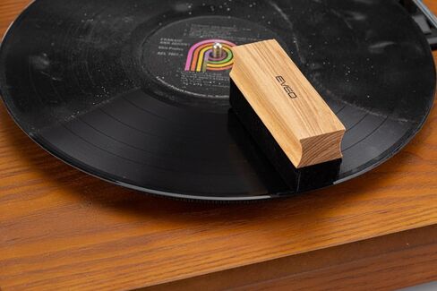 EVEO Vinyl Record Cleaning Kit - 4-in-1 Premium Vinyl Record Cleaner & Vinyl Cleaning Kit with Velvet Brush, Vinyl Cleaner Liquid, Duster & Turntable Stylus Gel in Saudi Arabia