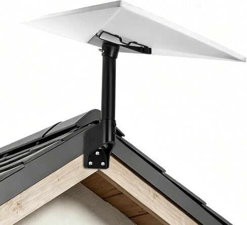 Mount for Starlink Gen 3 360° Adjustable Roof & Wall Mount | Compatible with Starlink Standard 4/4X/V3 Standard Dish，for Short Wall Roof Pole Mounts and Mounting Kit in Saudi Arabia