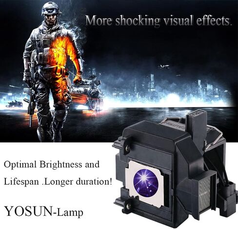 YOSUN V13h010l69 Projector Lamp for Epson-ELPLP69 PowerLite Home Cinema 5020ub 5030ub 5025ub 5020ube 5030ube 5010E 6030ub 6020UB 6010 4030 Replacement Projector Bulb in Saudi Arabia