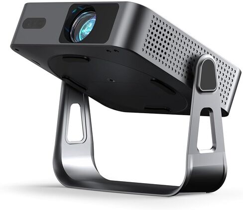 【Native 1080P & 1500 ANSI】Smart Mini Slide Projector with WiFi and Bluetooth 4K Support, VOPLLS Auto Focus/ Keystone Outdoor Portable Movie Phone Video Proyector for Bedroom/Home/Wall/Ceilling in Saudi Arabia