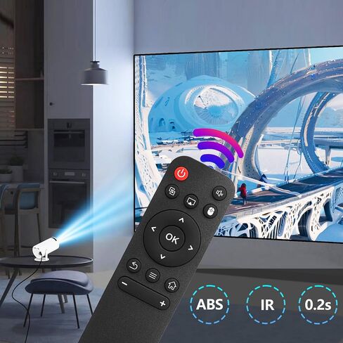 Remote Compatible for HY300 HY300Pro Mini Projector, Compatible with lqdwell, Magcubic HY300Pro, HIPPUS HY300Pro, Aubor HY300Pro, Xgody HY300Pro/Gimbal 3/Gimbal 5, Maypug P1 Mini, Salange in Kuwait