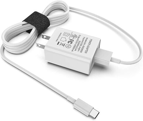 Fast Charger Compatible for Fire UL Listed AC Adapter 2A Rapid Charger with 6.6Ft Micro-USB Cable for All-New Fire 7 HD 8 10 Plus Tablet, Kids Pro, Kids Edition, HD HDX 7" 8.9" (Black) in Kuwait